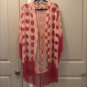 Free People Romantics Kimono small
